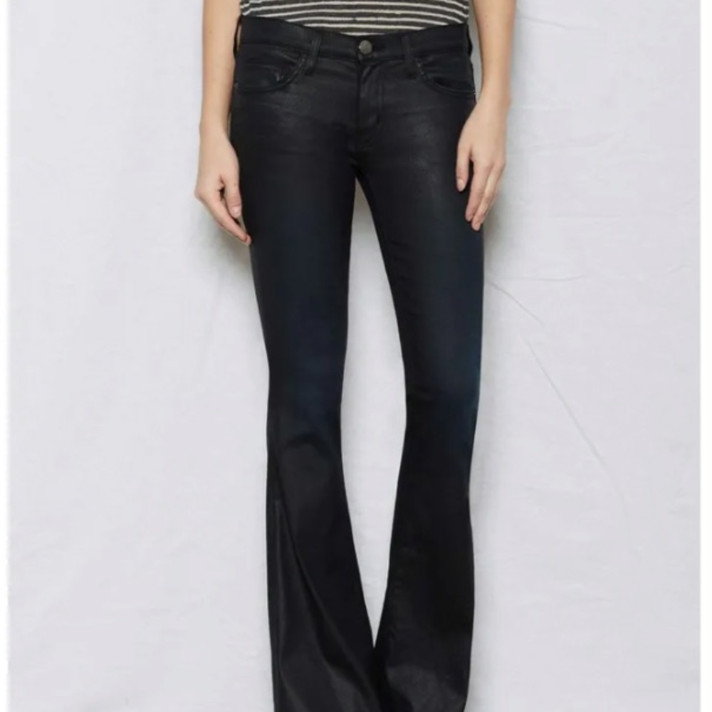 Current/Elliott Black Flare Jeans